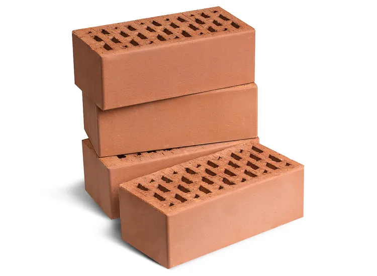 Кирпич лицевой гладкий утолщённый 1,4НФ терракотовый Челябинск - купить 1,4НФ Терракотовый М150