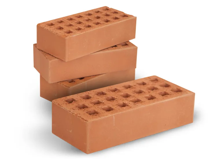 Кирпич лицевой гладкий 1НФ терракотовый Челябинск - купить 1НФ Терракотовый М150